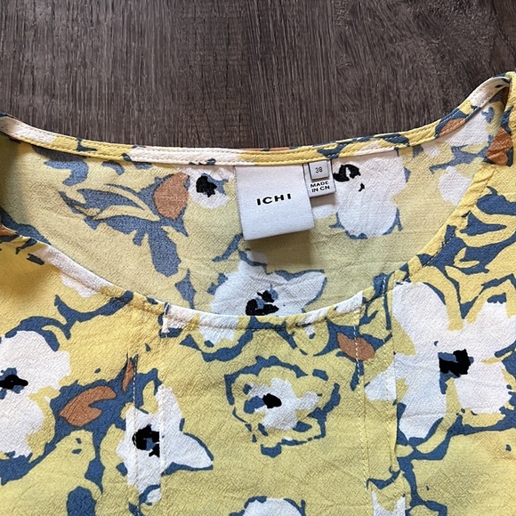 Flower design ICHI Shirt size 38 - Picture 2 of 5